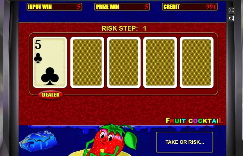 Правила игры Фрут Коктейль